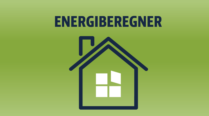 Energiberegner Sticker Tilweb Blå