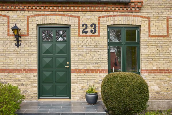 Gammel skole ført tilbage til den oprindelige arkitektur